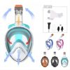Snorkeling Mask; Full Face Snorkeling & Diving Mask With 180° Panoramic View With Longer Vent Tube; Waterproof; Anti-Fog & Anti-Leak Technology Mask;